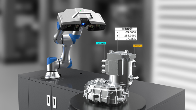 協(xié)作機器人掃描
