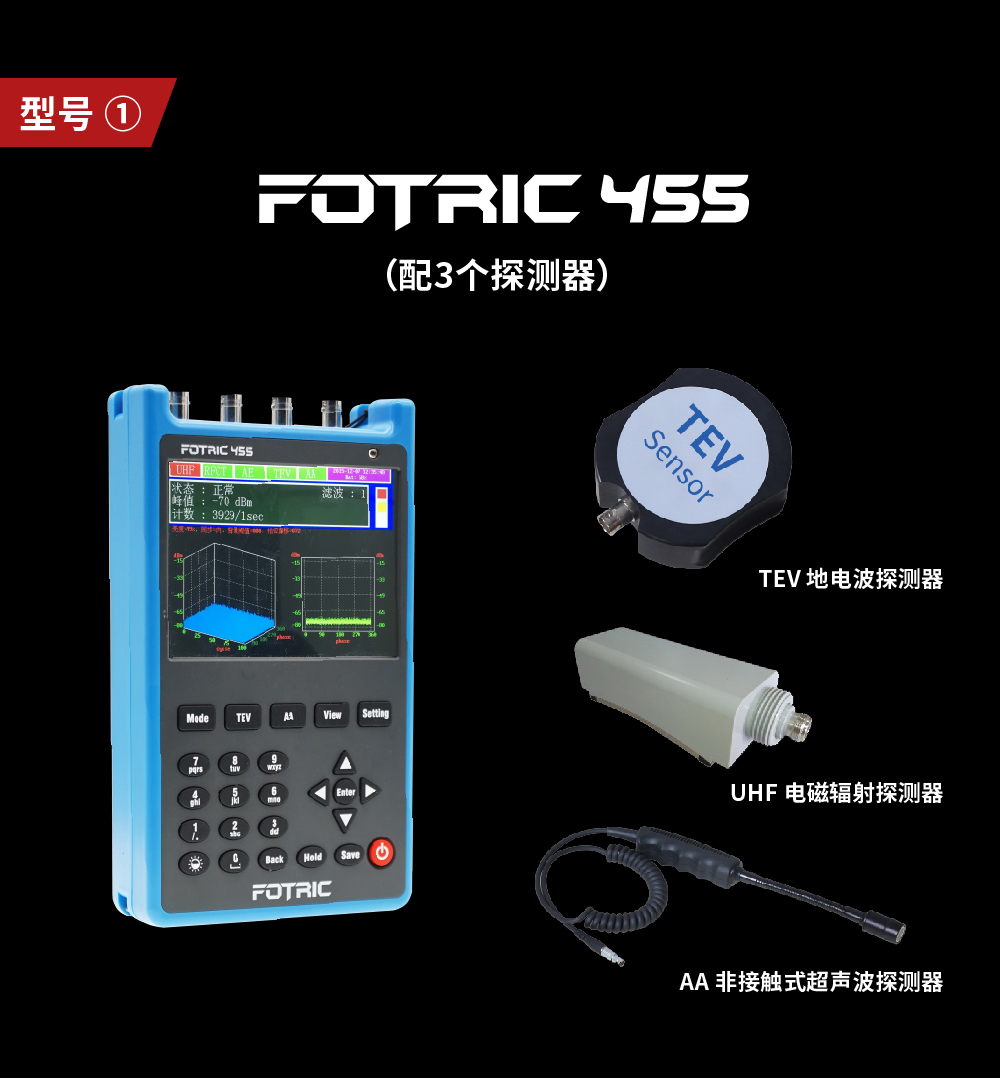 高壓局部放電巡檢儀FOTRIC 455