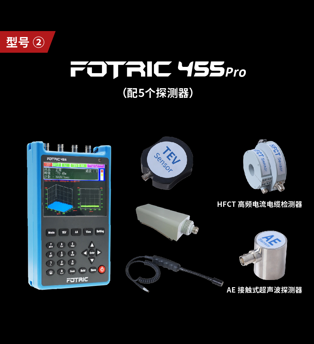 高壓局部放電巡檢儀FOTRIC 455