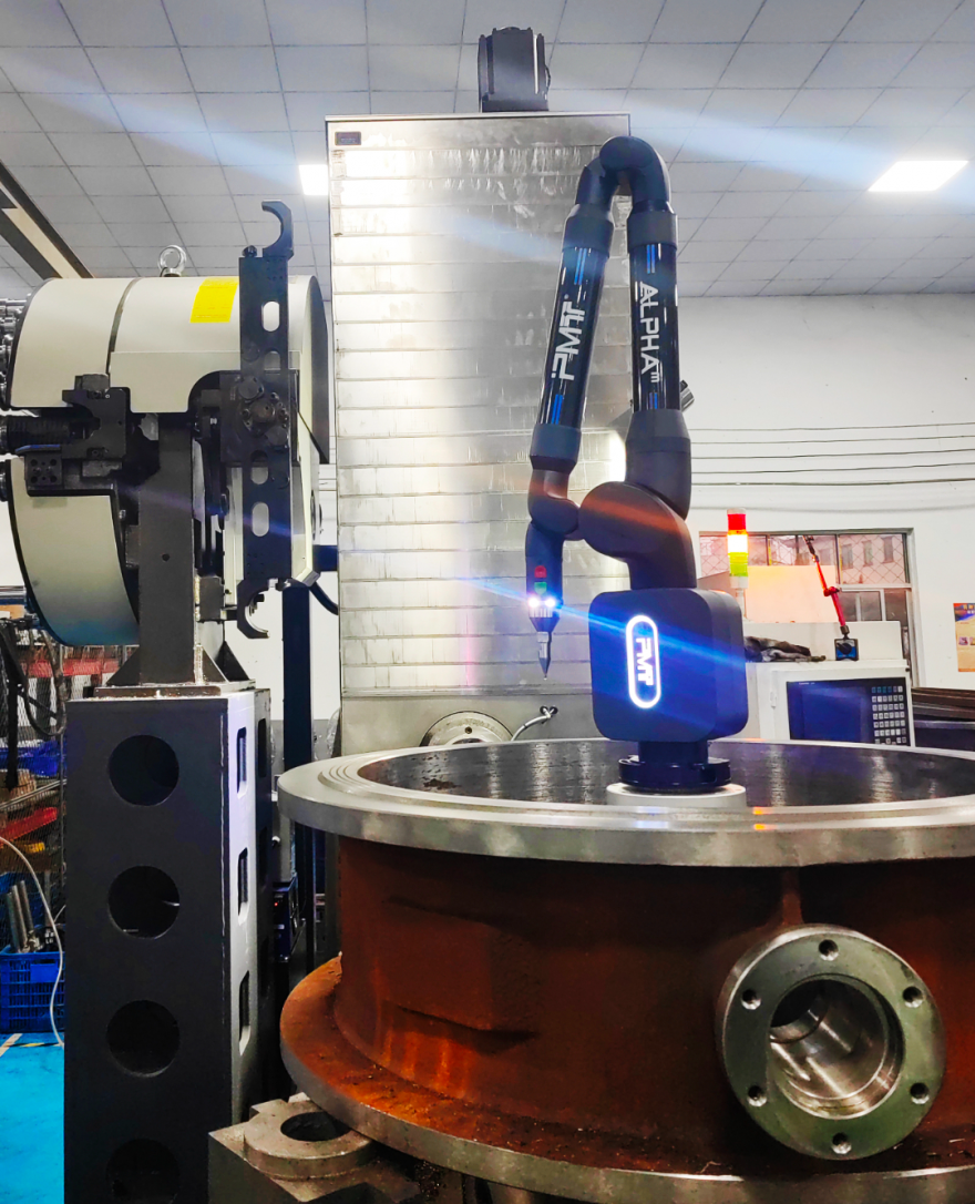 關節臂三坐標加工測量“一體化”